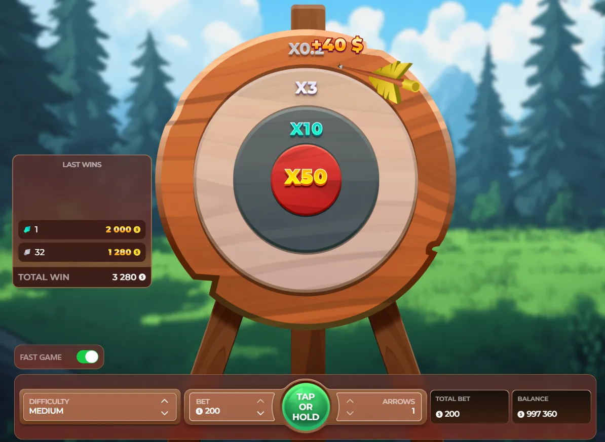Forest Fortune Game